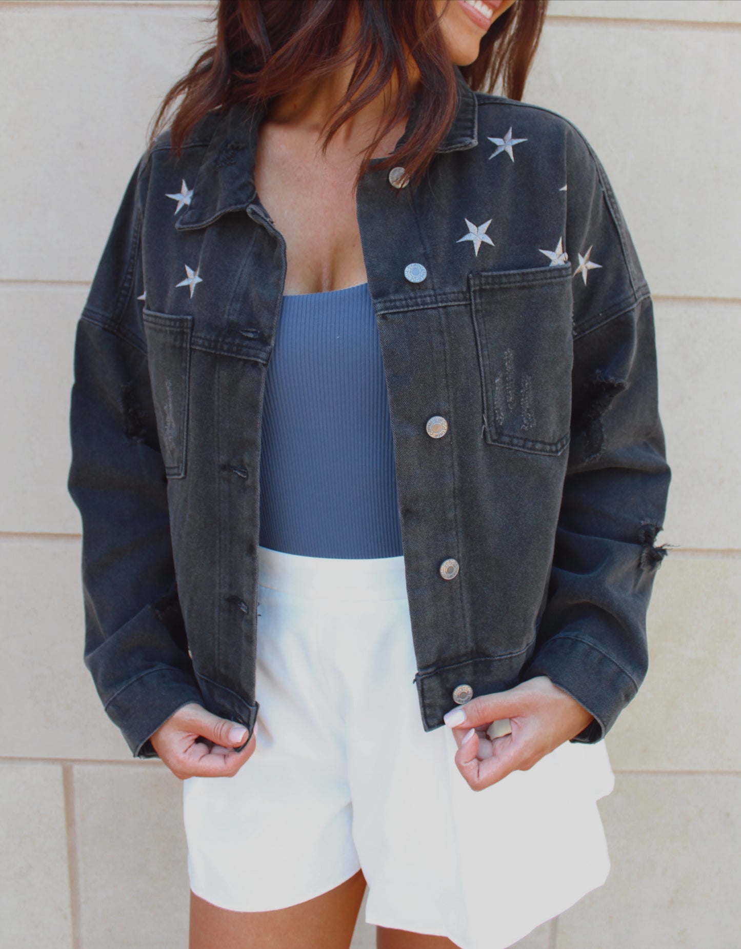 Baby I'm a Star- Jean Jacket