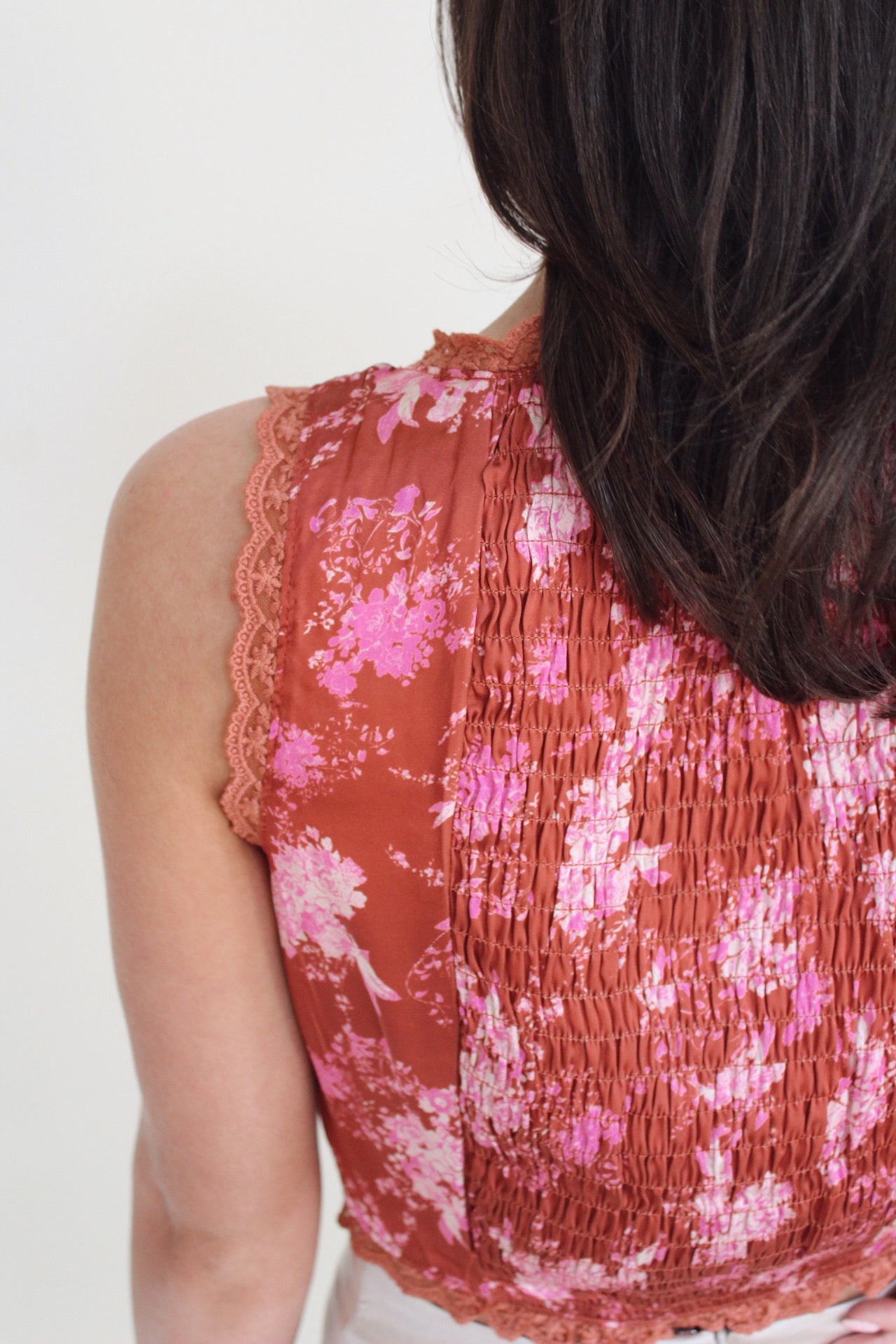 Juliet- Floral Corset Top