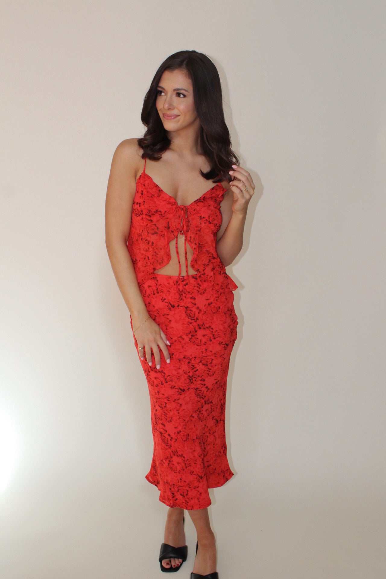 Rose Ruffle Set