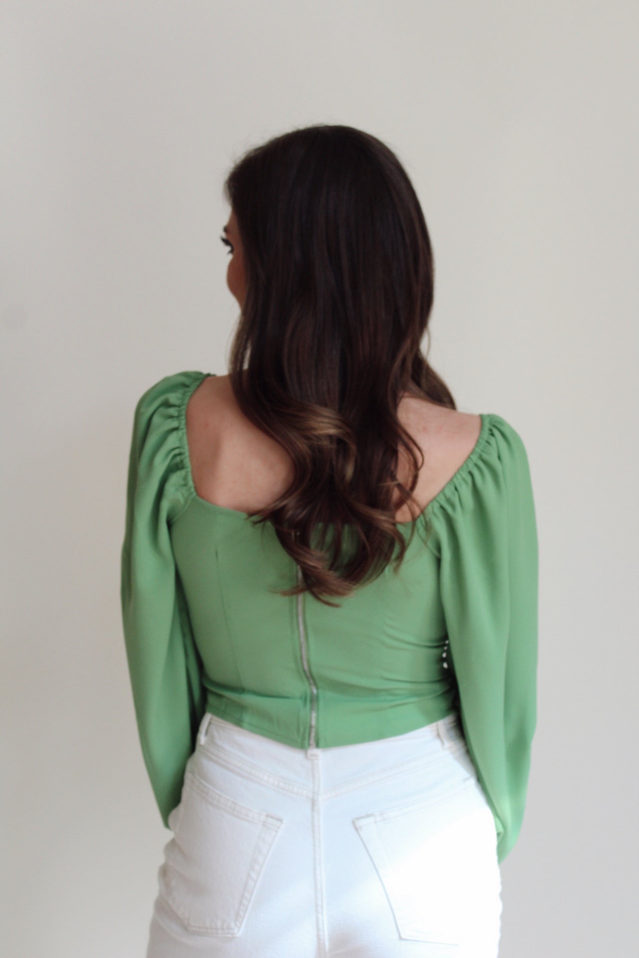 Eva V-Shaped Hem Top