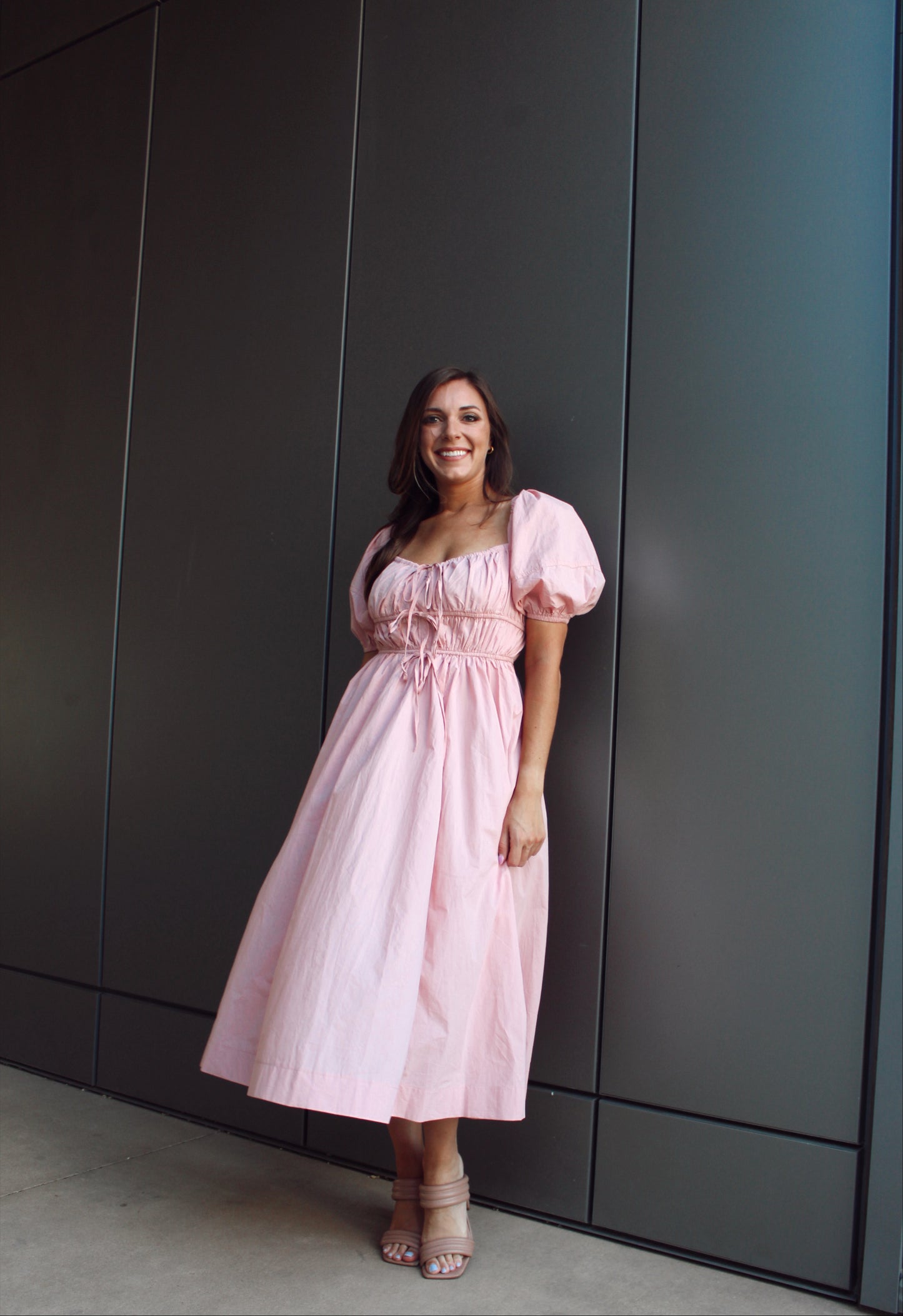 Barbie World Dress- Bubble Gum Pink