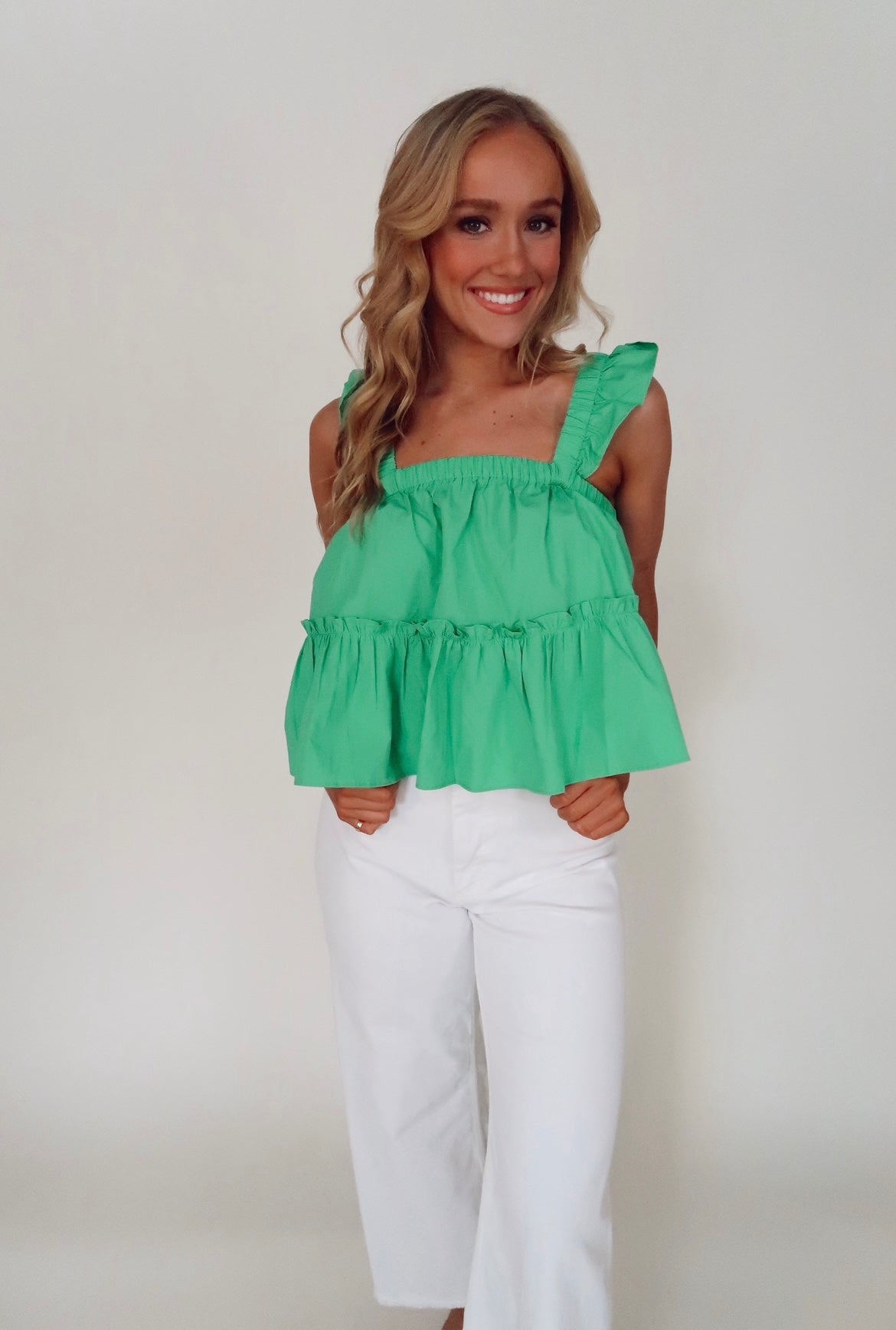 Holly Tank Top - Green